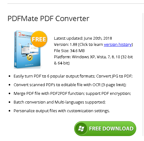 How to Convert a PDF to JPG image for FREE