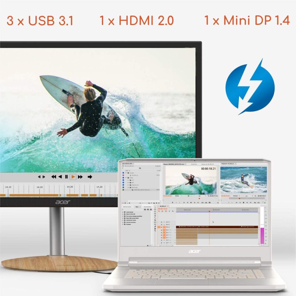 First of the 7 best laptops for video editing