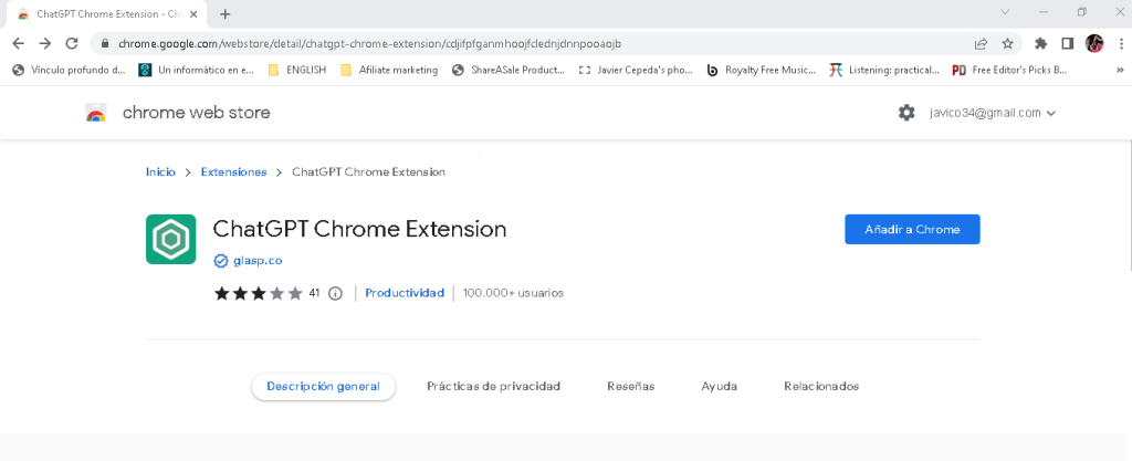 ChatGPT Chrome Extension