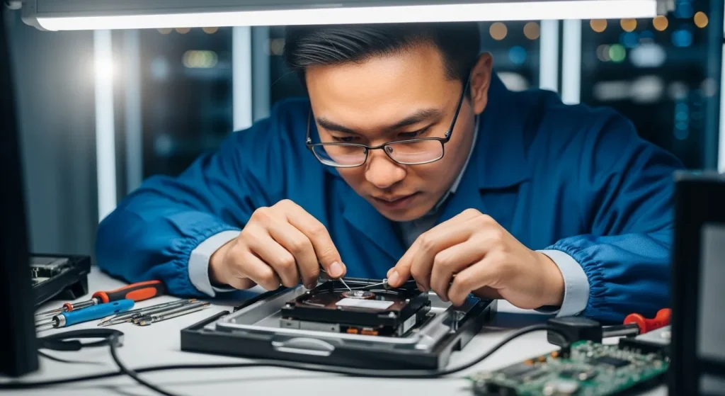 fix a corrupted hard drive