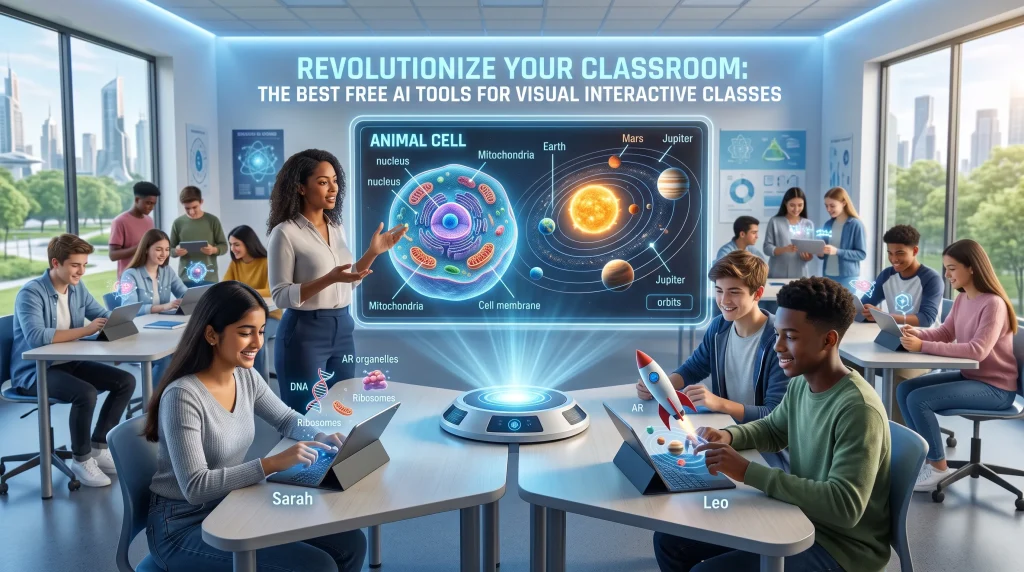 Best Free AI Tools for Interactive Visual Classrooms