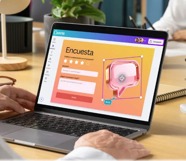 Canva AI interactivity